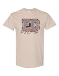EC Hornets Script T-Shirt - Sand