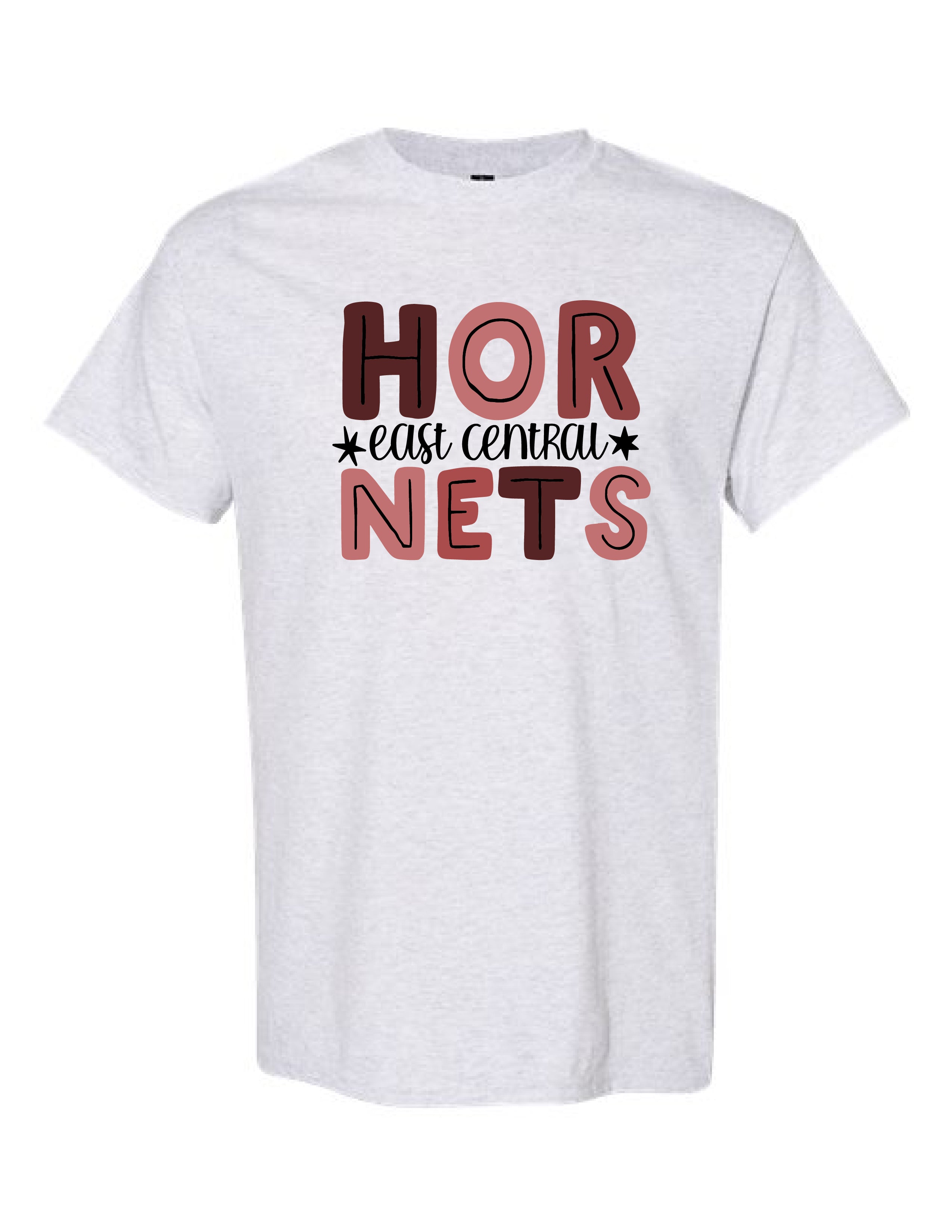 Chunky Hornets Tee - Ash