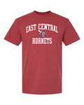 East Central Hornets Classic Comfort Colors Tee