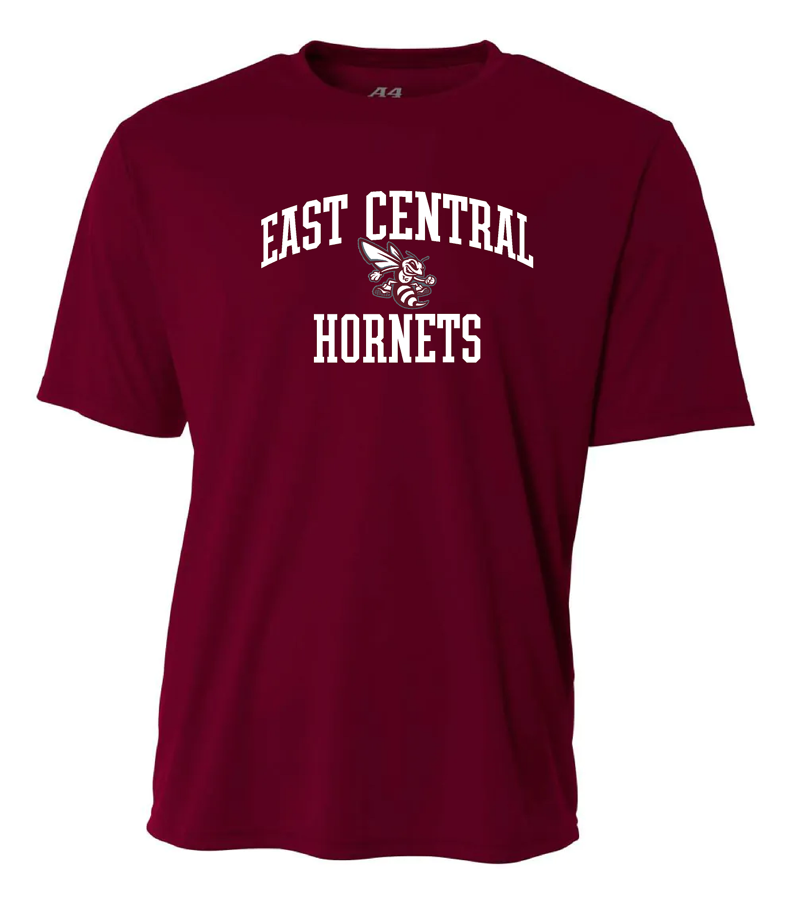 EC Hornets Classic Performance Tee - Maroon