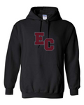 EC Block Letter Hoodie - Black